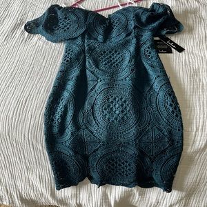 Lulus Lace off shoulder dress
